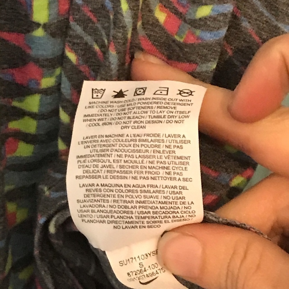 Nike Tank Top Marbled Design Size Small - Picture 4 of 6